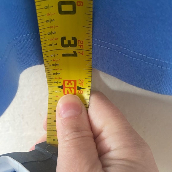 Quacker Factory Blue Embroidered T Shirt Women's Size 1X V Neck Half Sleeve Top - Picture 5 of 7